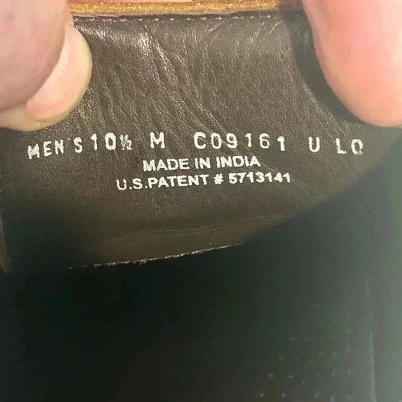 Cole Haan Air Dress Shoes Men's 10.5 M Derby Oxford Leather Brown Lace Up C09161 - Picture 9 of 10